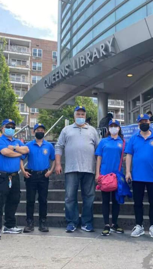 IPVF Board Member Captain Sarah Johnson overseeing programs